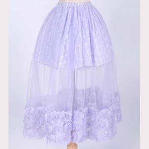 Floral Rendezvous Lolita Petticoat / Hair Clip by Urtto (UR17A)